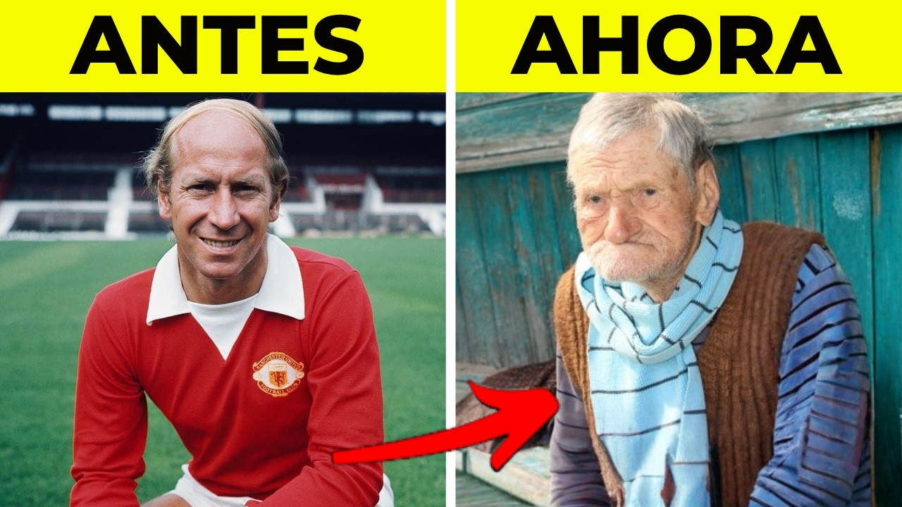 50 Futbolistas ICÓNICOS de los Años 60s | Antes y Después