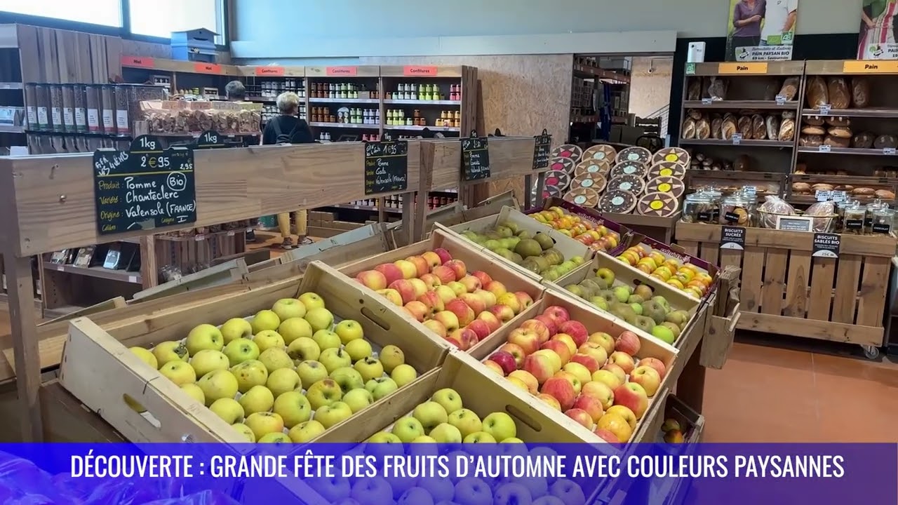 BFM D'ICI : à la rencontre de Patrick Clivaz, arboriculteur pour la fête des fruits d'automne