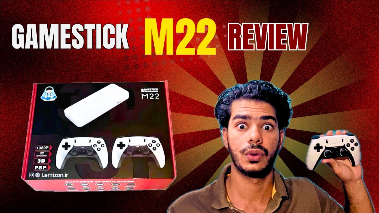 Gamestick M22 review | worth money? 31000 games🙀 god of war, vice city, tekken, street fighter