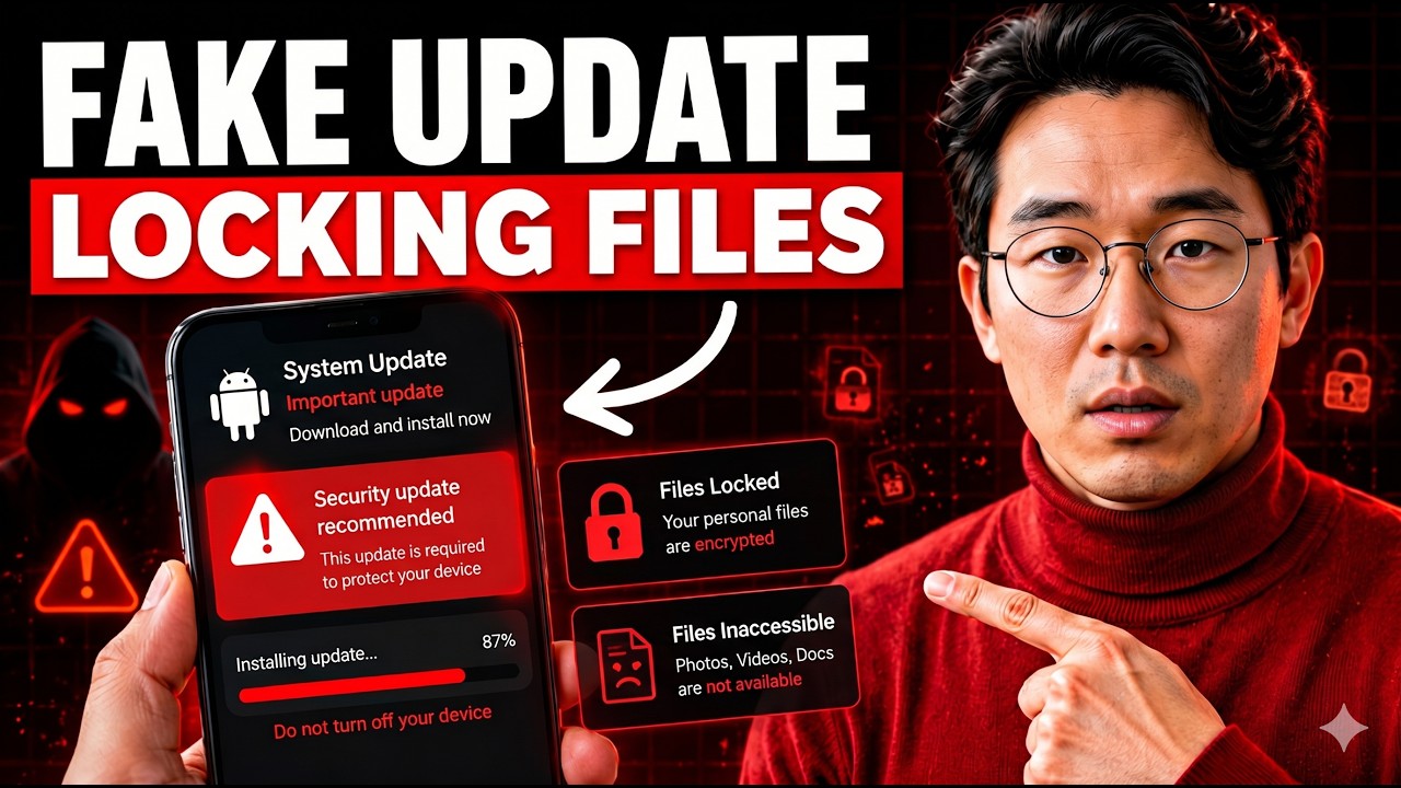 STOP! A Fake System Update is Silently Locking Your Phone Fi