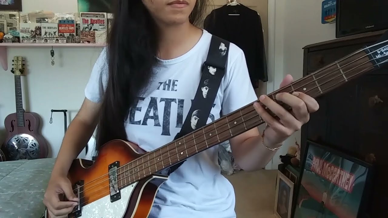 The Beatles~ Ob-La-Di, Ob-La-Da (Bass Cover) by Lillie Bridgers
