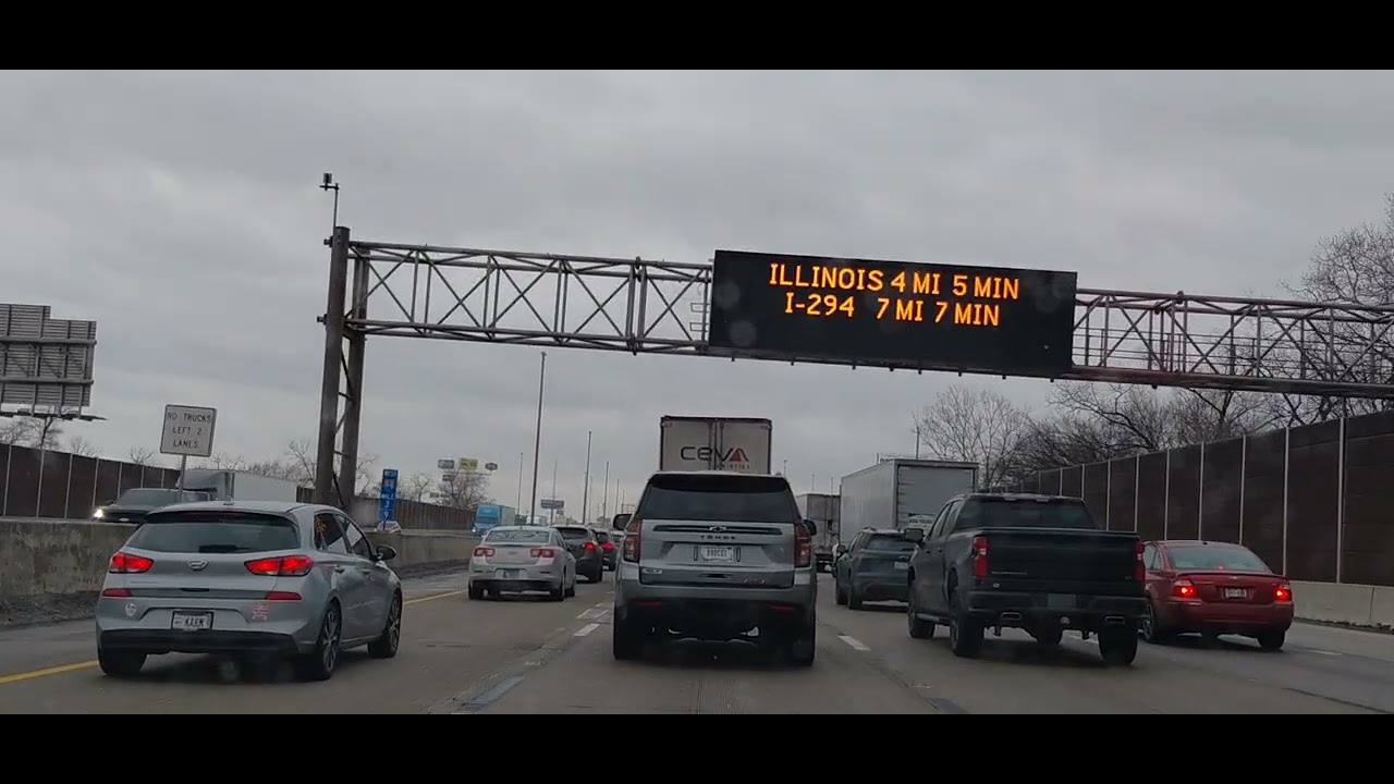Driving from Michigan city to Gary indiana 