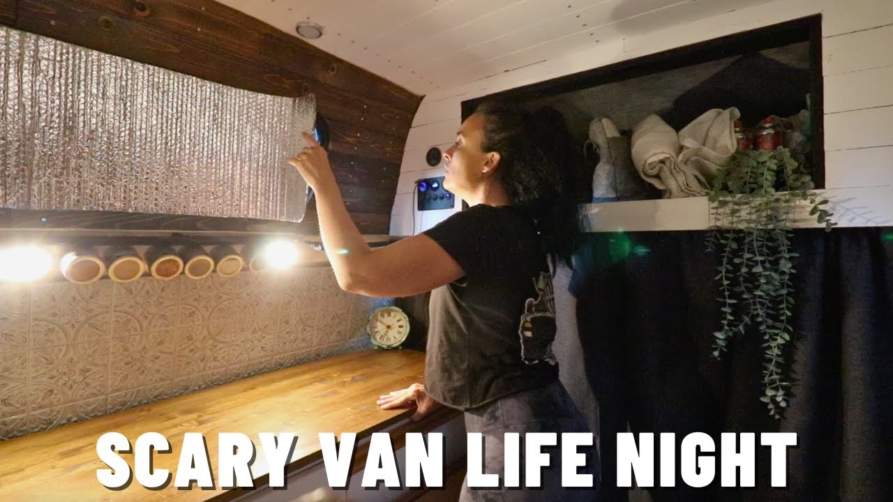BEEN HARASSED IN MIDDLE OF THE NIGHT | Solo female van life