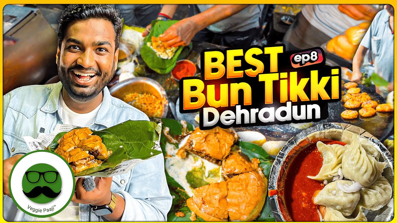 The BEST of Dehradun Street Food: From Shambhu Bun Tikki to Spicy Lauki Momo | Veggie Paaji
