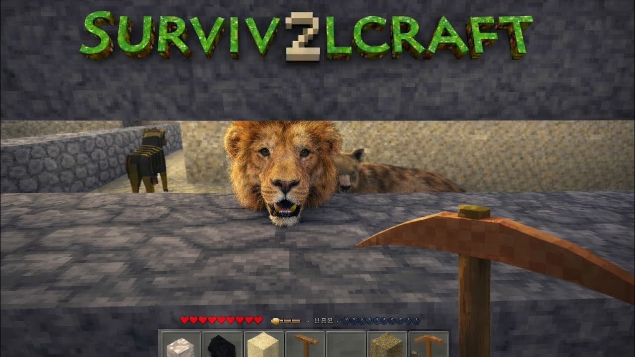 Com essa armadilha vamos ter muito couro, Sério Survivalcraft2/05