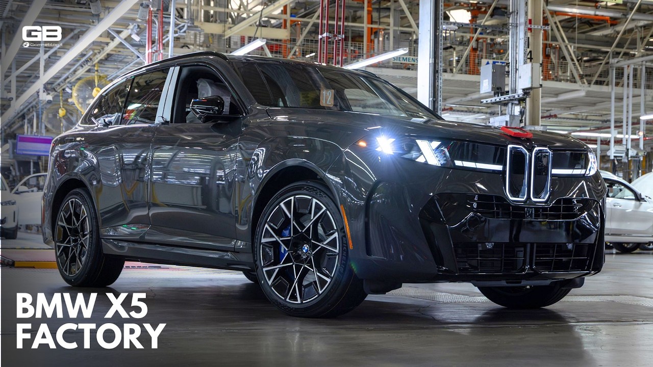 BMW X5 (2027) Production Line: Inside BMW Plant Spartanburg