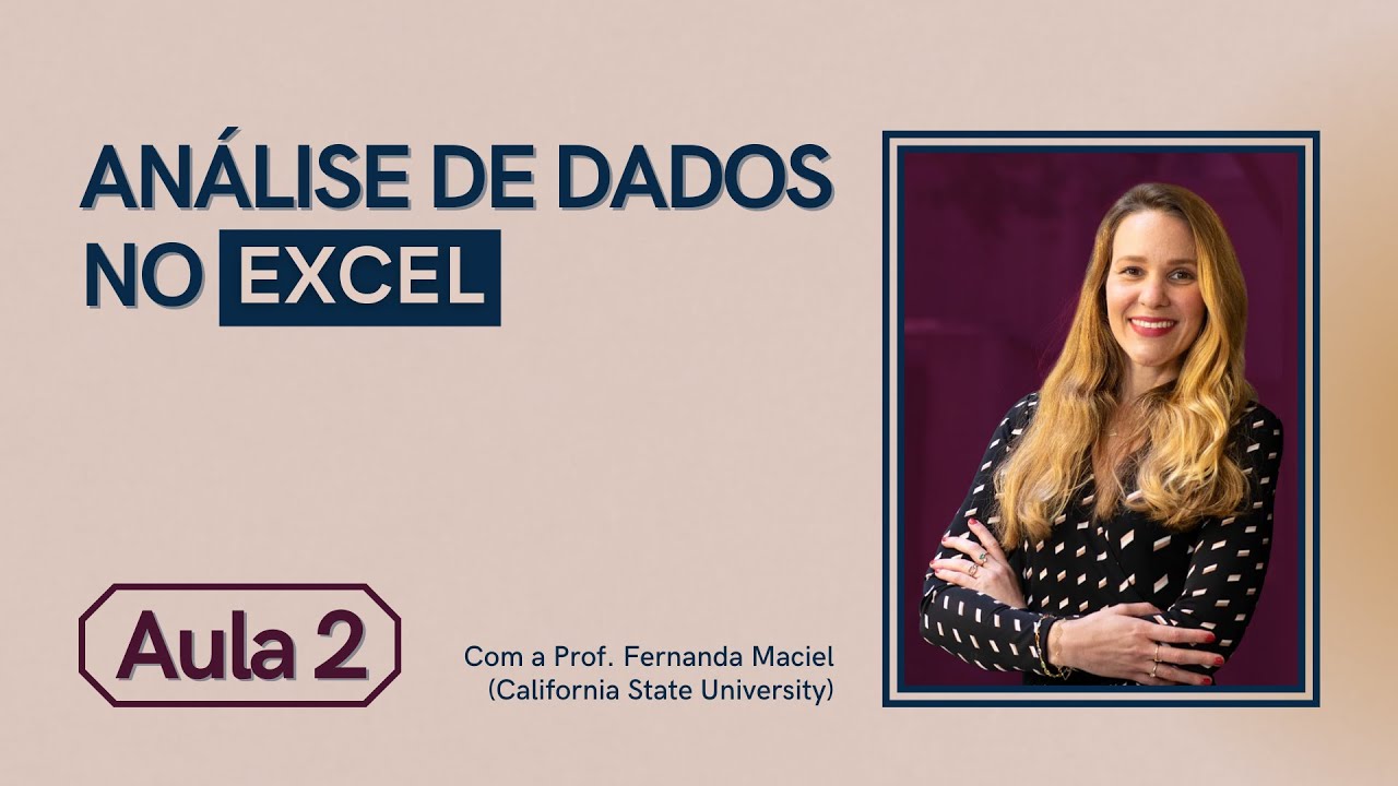 Análise de Dados no Excel - Aula 2 (Histograma) - Estatística | Prof. Fernanda Maciel