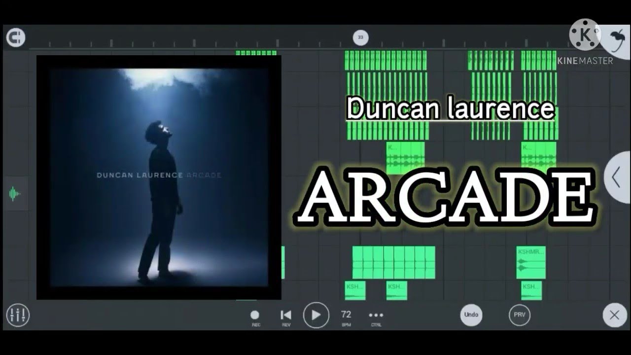 Duncan Laurence - Arcade | fl studio mobile ( Remake ) + flm & sample