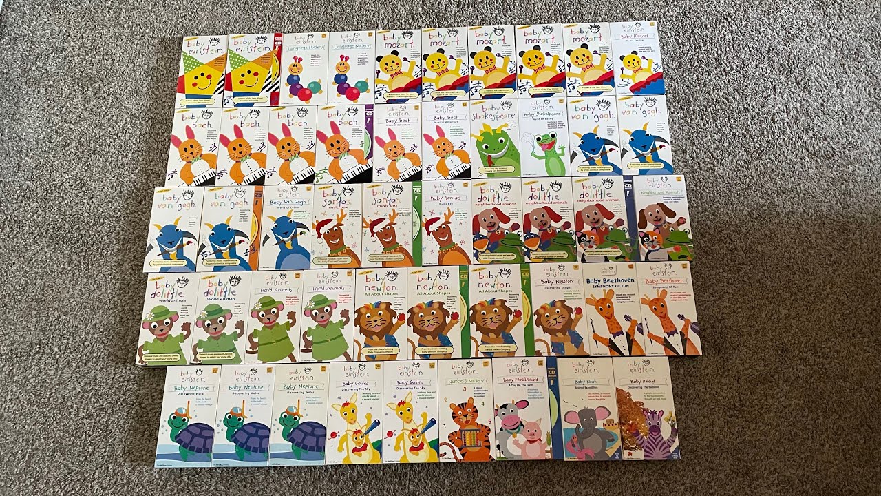 My Baby Einstein VHS Collection