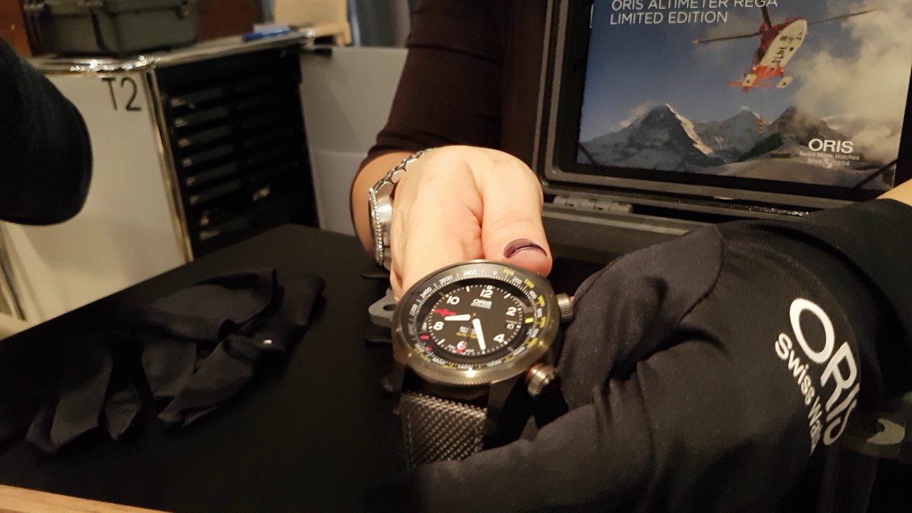 Oris Altimeter Rega on Baselworld 2017 Presentation