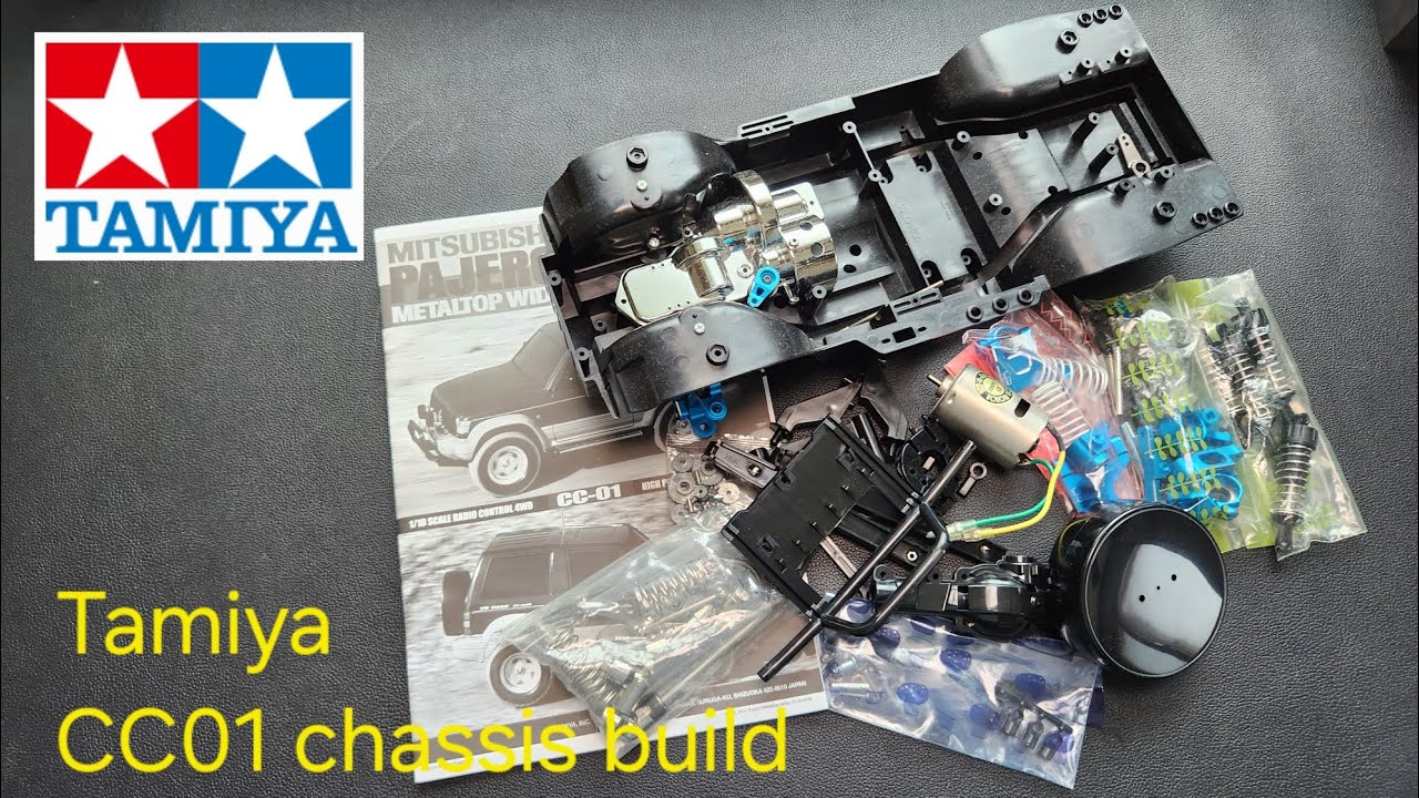 Tamiya CC01 chassis build (Completed one car with spare cc01chassis parts)
