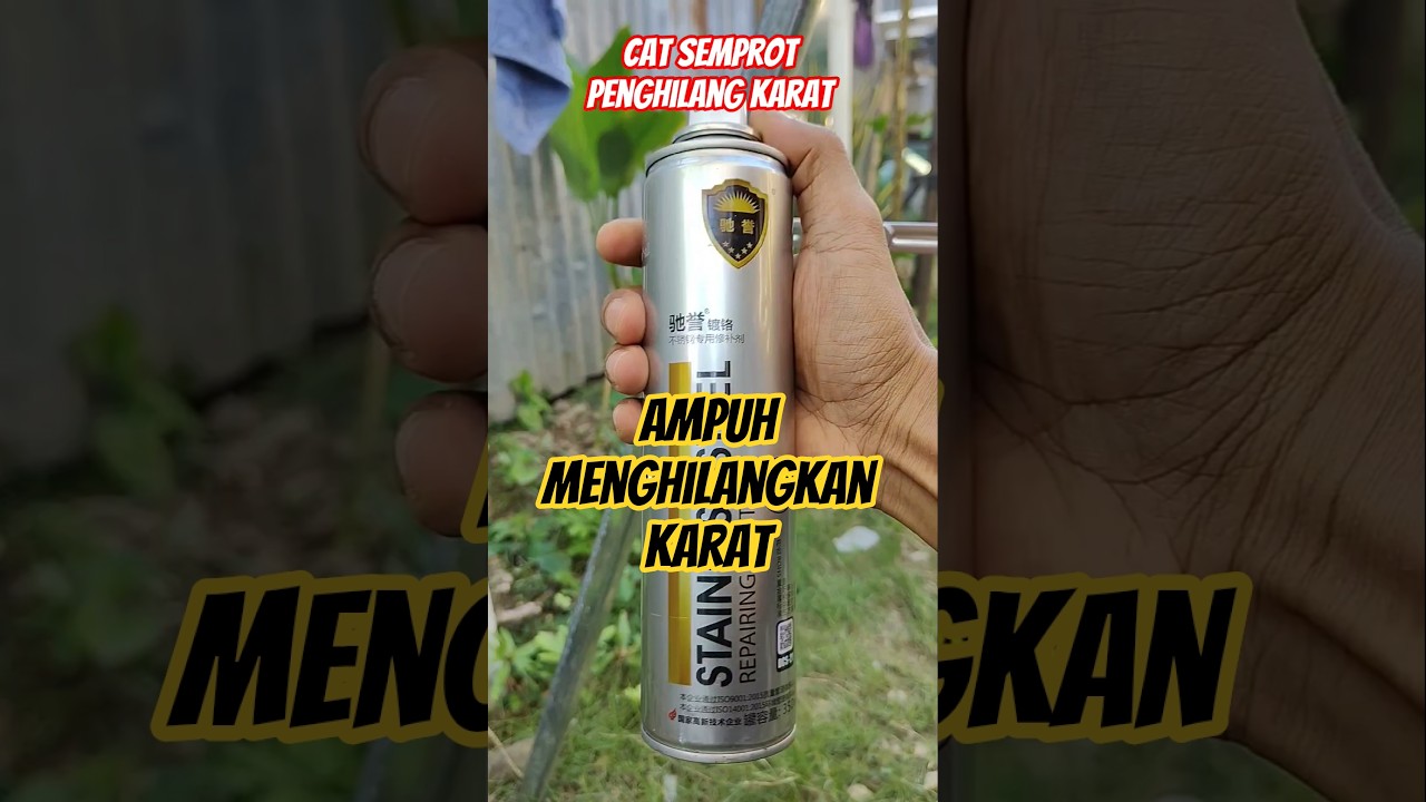 spray chrome cat semprot anti karat #catantikarat #spraychrome #antikarat