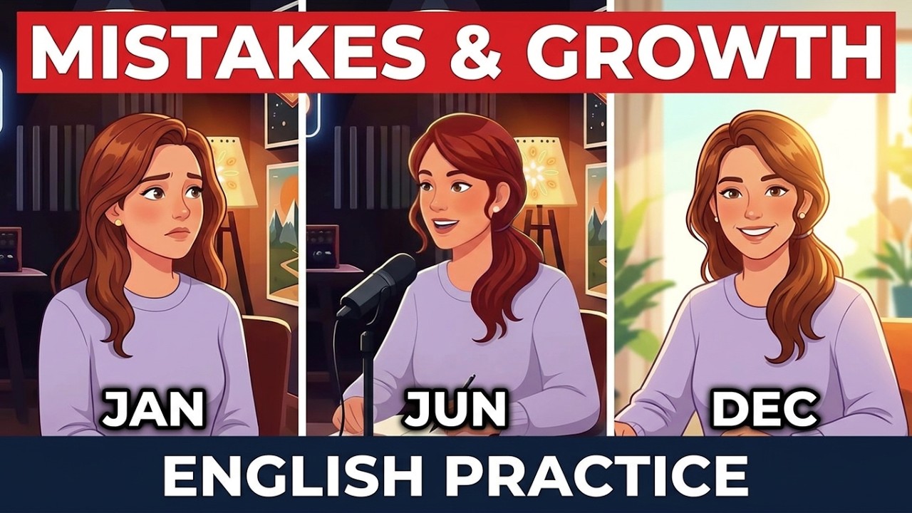 A Year of Mistakes, Memories & Lessons — Learn English Naturally With Us