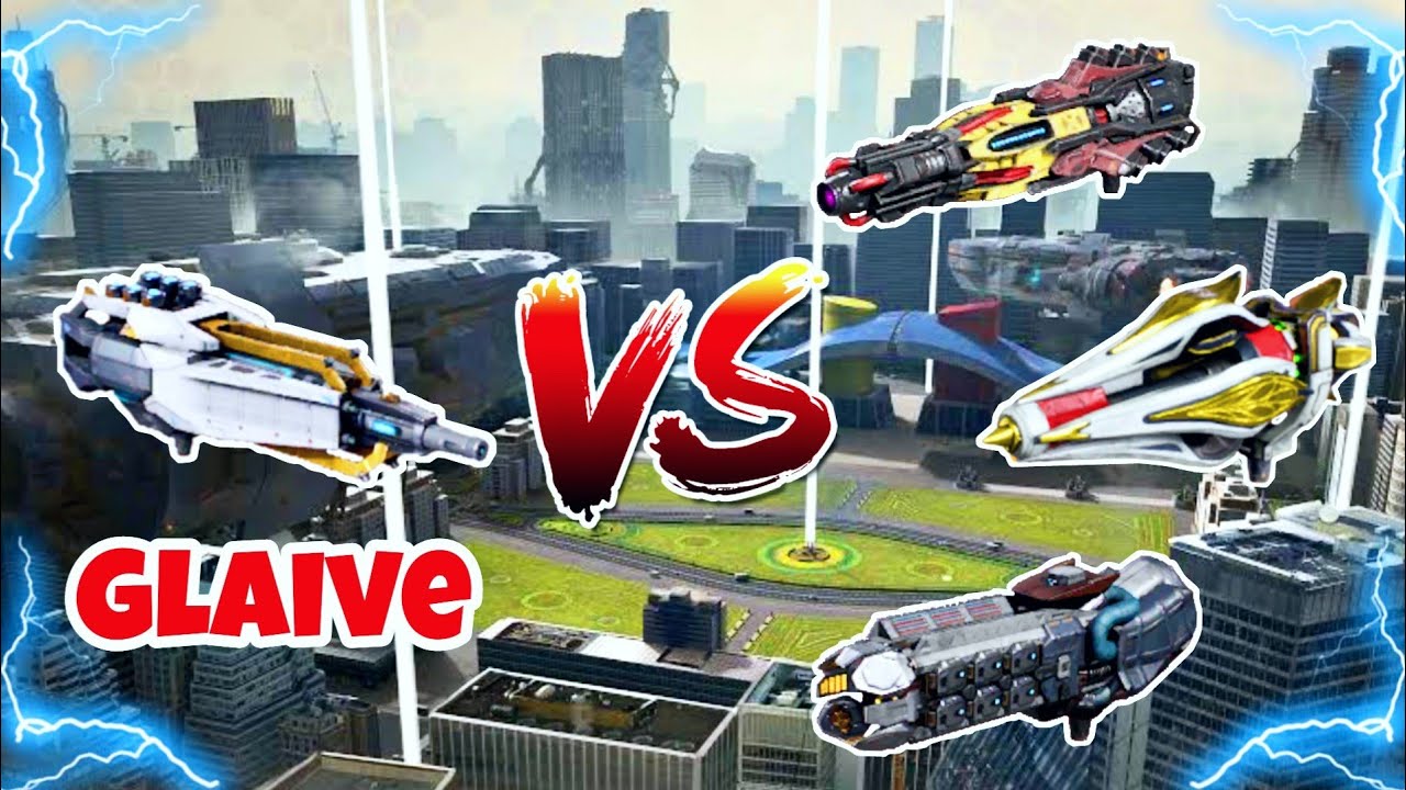 [WR]🔥Glaive VS Meta Alpha Weapon Comparison |War Robots|