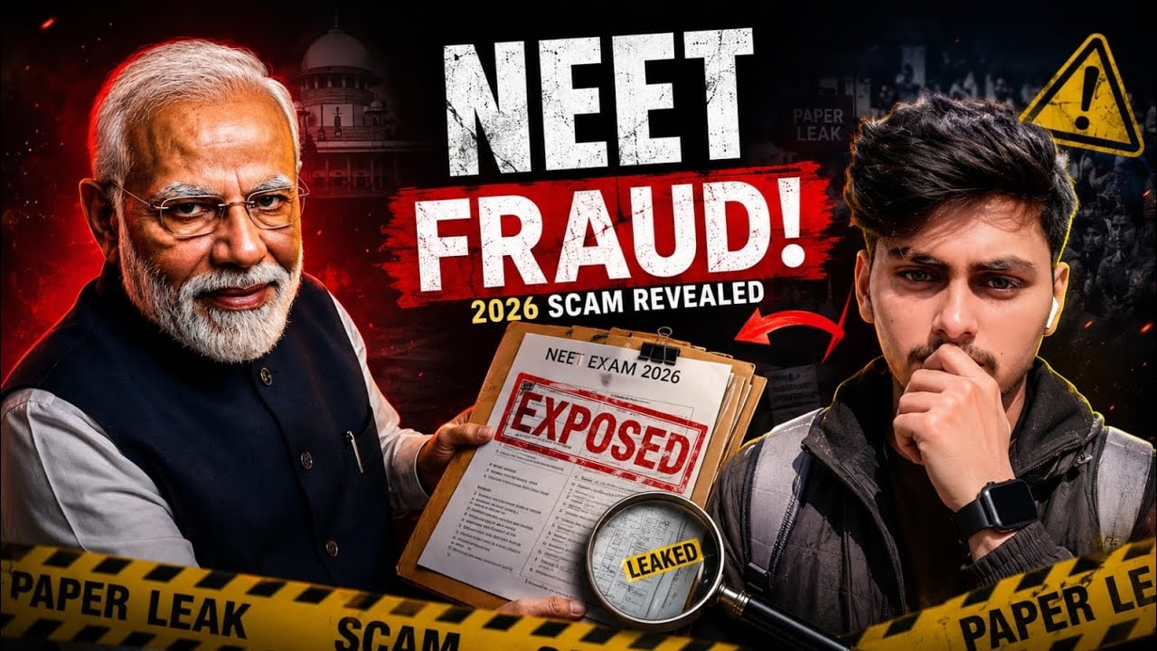NEET 2026 Scam Exposed? 😱 Biggest Exam Fraud Explained