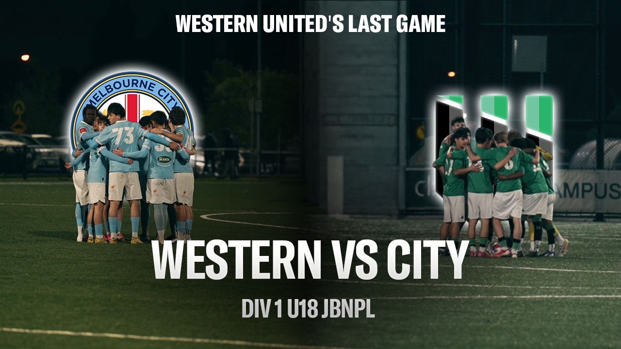 ПОСЛЕДНЯЯ ИГРА WESTERN UNITED В ИСТОРИИ!! Melbourne City против Western United U18 ДИВИЗИОН 1