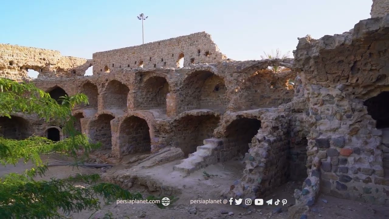 Larak Portuguese Castle, Larak Island, Laarak, Lark, قلعه پرتقالی های جزیره لارک خلیج فارس