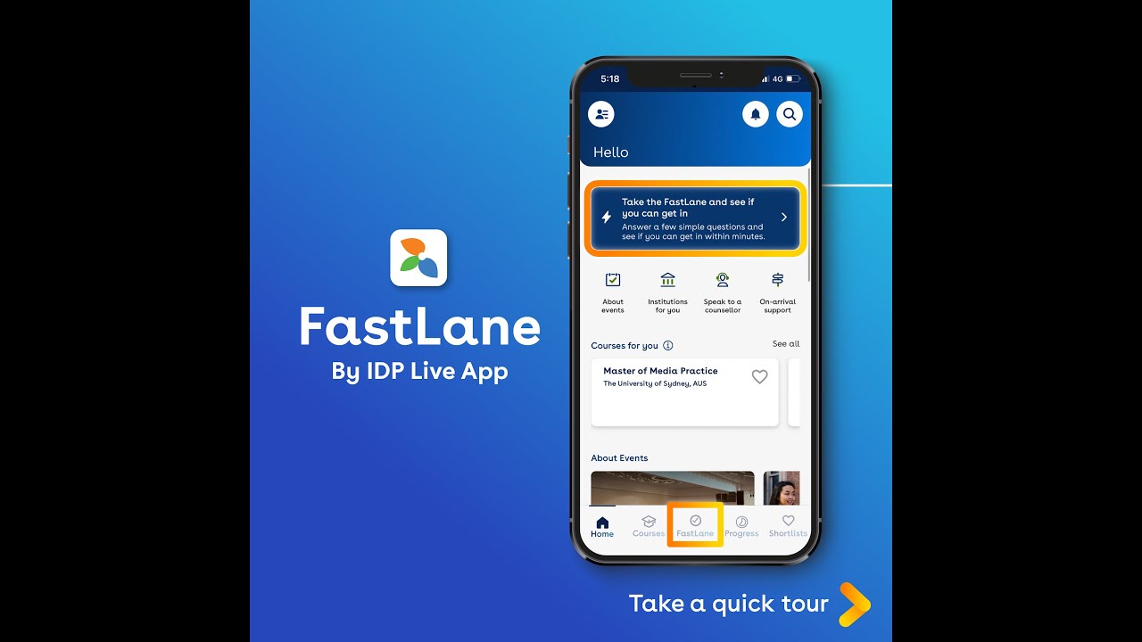 Повторный запуск приложения IDP FastLane