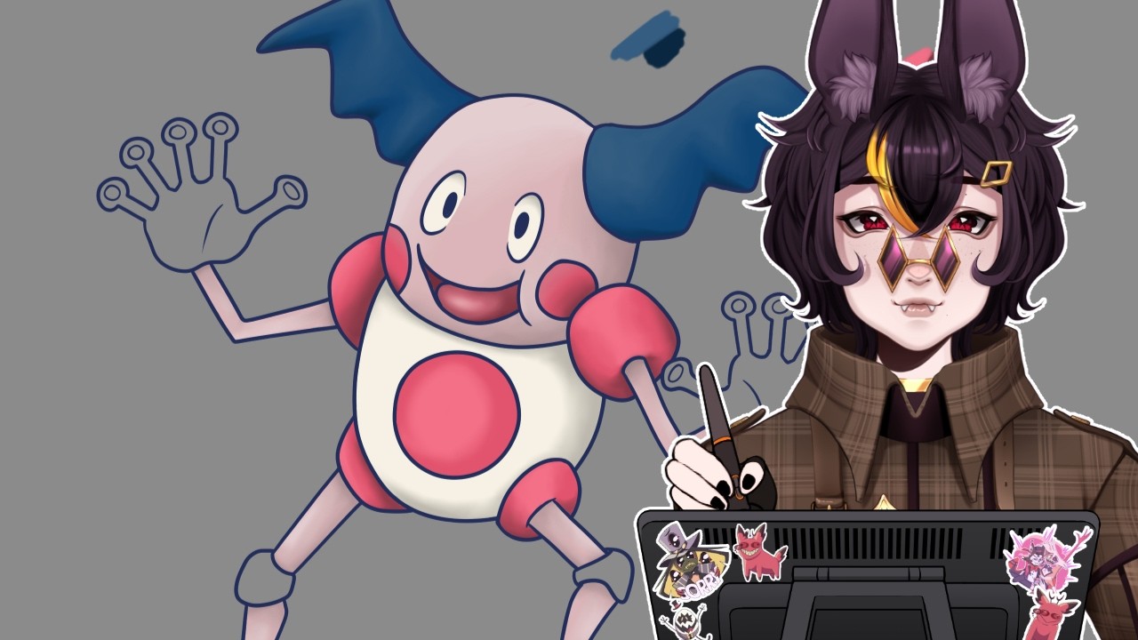 【Art & Chat】Trying a new way of rendering【Lupin Dracstein】