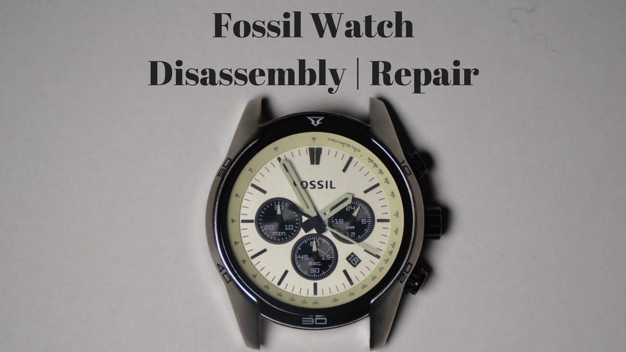 Fossil Watch Disassembly | Repair