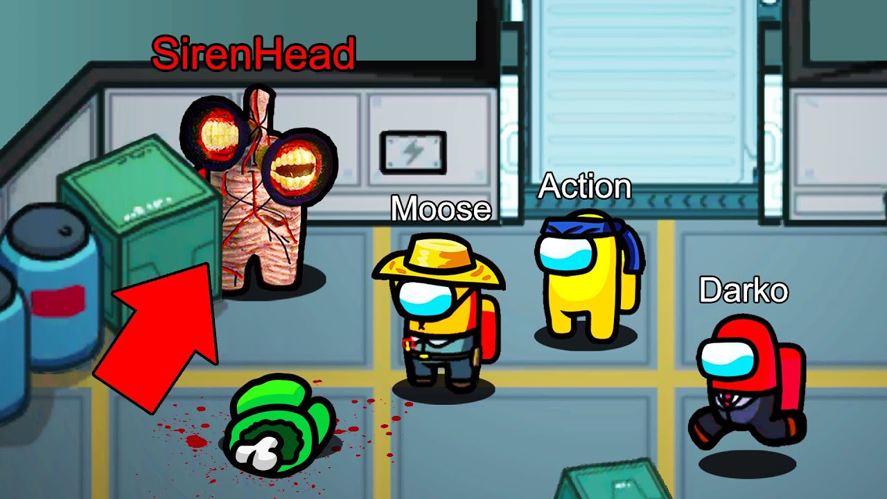 AMONG US But SIREN HEAD is an IMPOSTER!