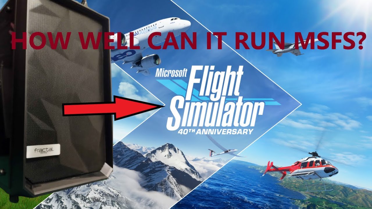 How well can a midrange PC from 2022 run MSFS2020? (1080p, 1440p, 4K)