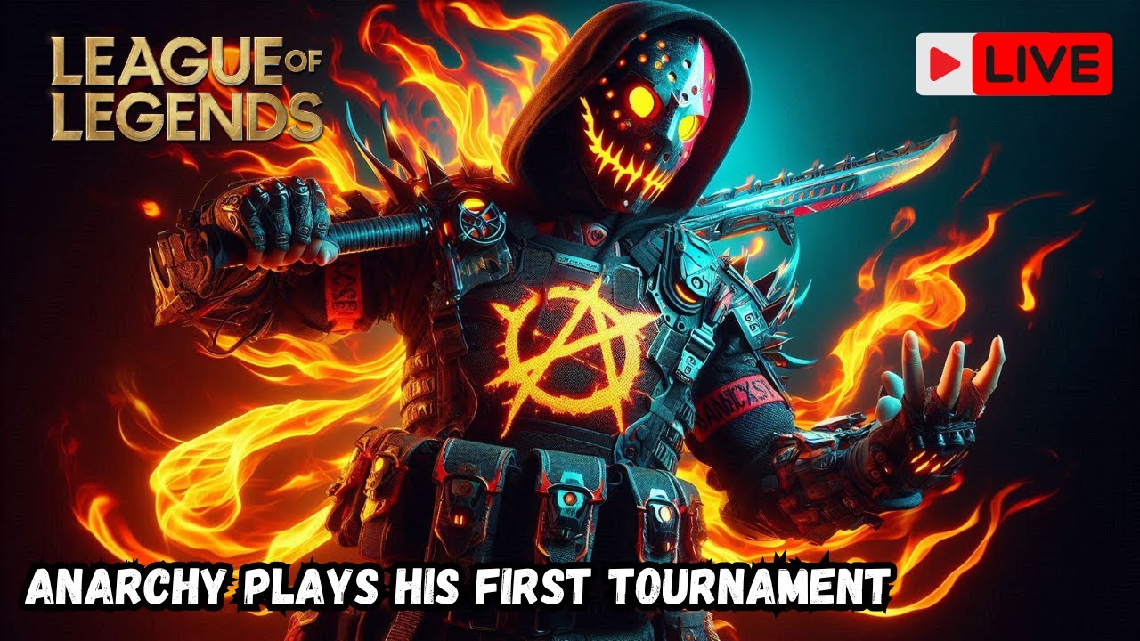I PLAY MY FIRST TOURNAMENT ON THIS GAME LETS GET IT LEAGUE OF LEGENDS  (LIVESTREAM)