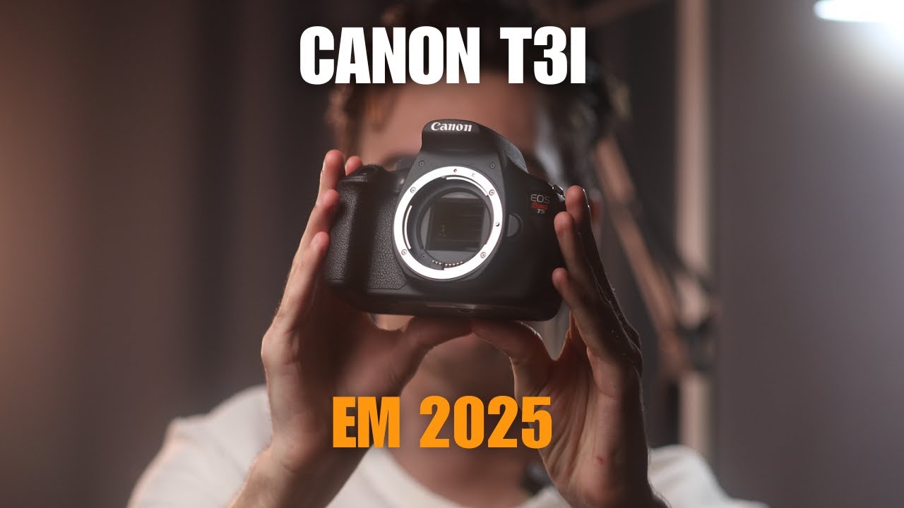CANON T3i a camera ideal para iniciantes EM 2025