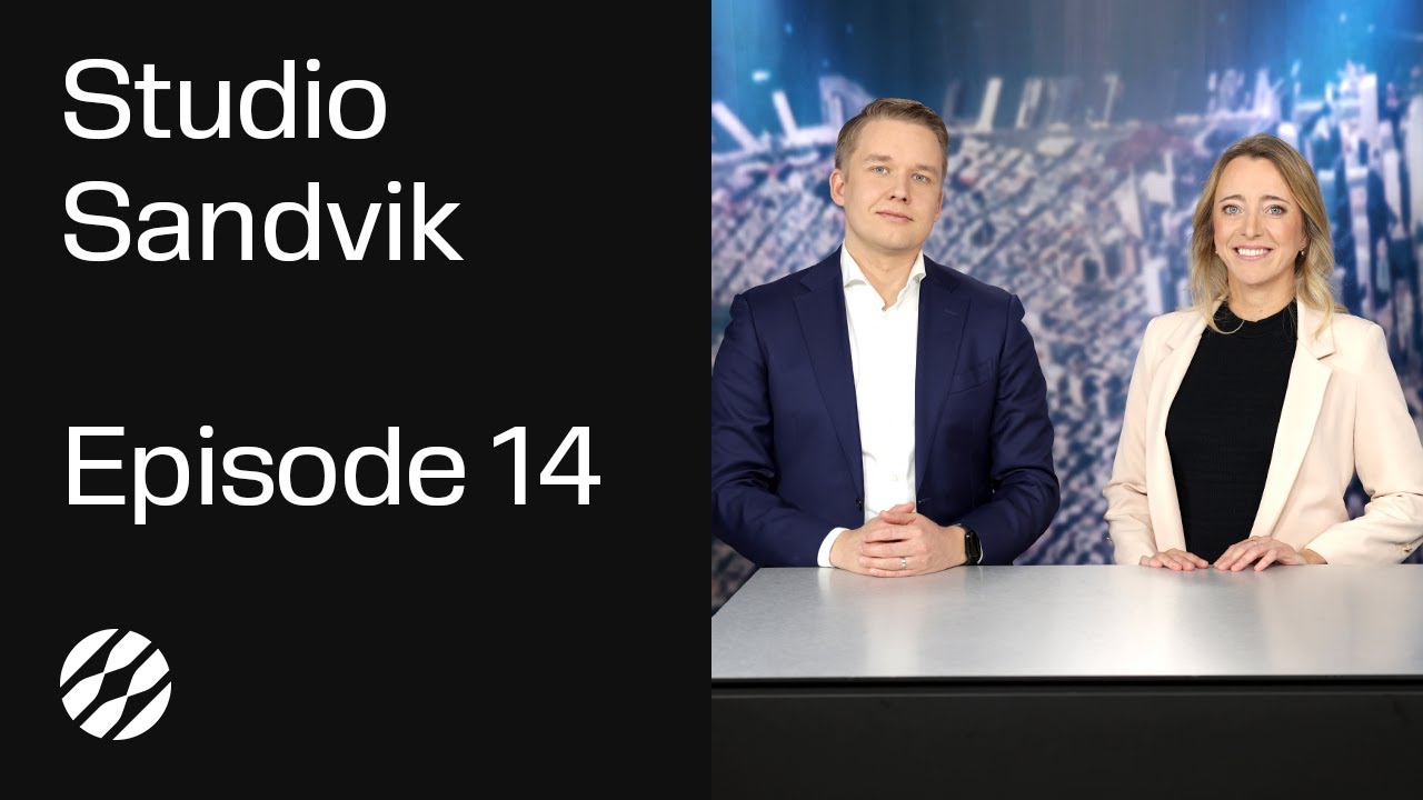 Премия за инновации, DataDrive’31 и многое другое | Studio Sandvik, выпуск 14 (2025)