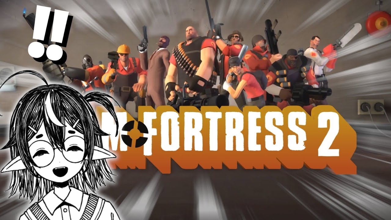 OMORI Vtuber Reacts to Meet The Team from Team Fortress 2