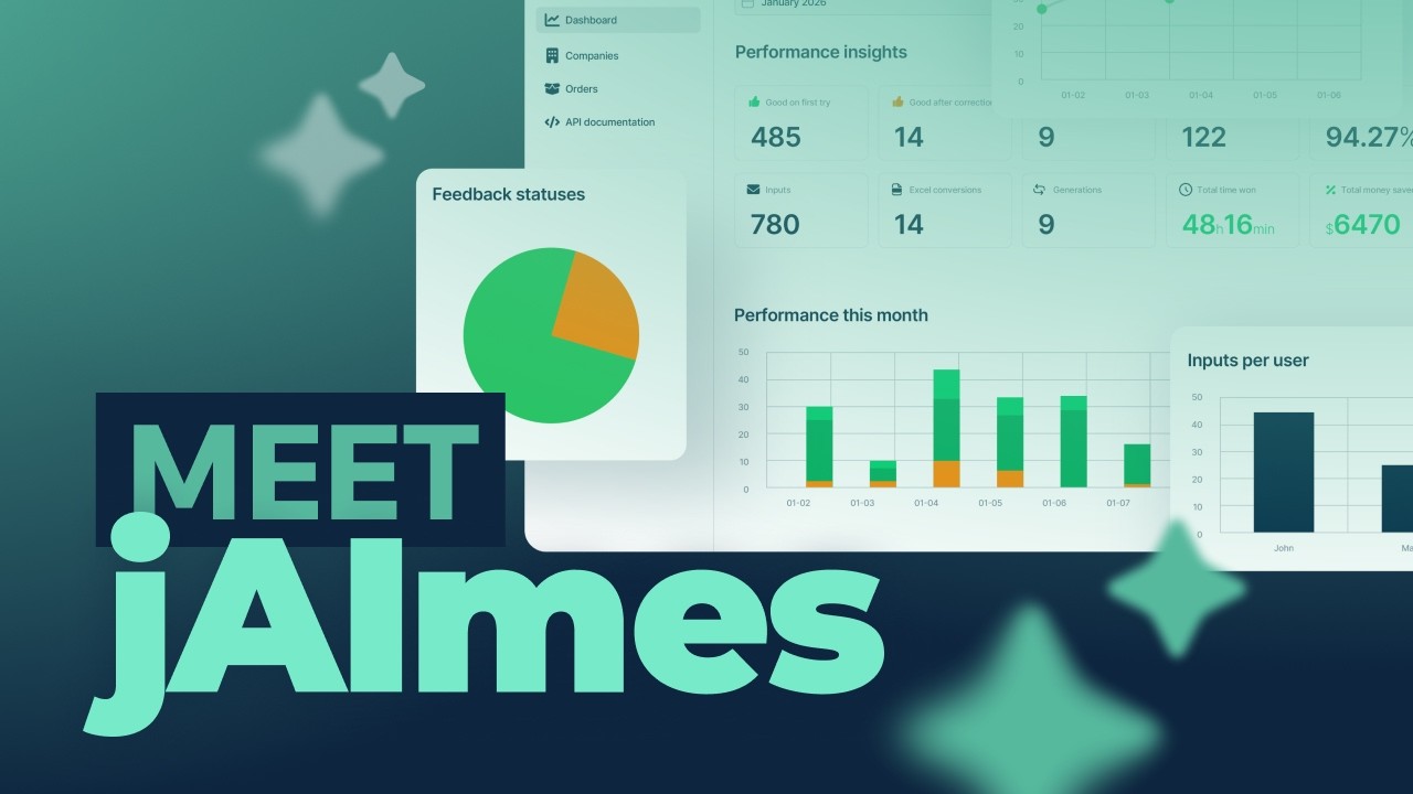Introducing jAImes, the new AI-powered assistant for the printshop back office!