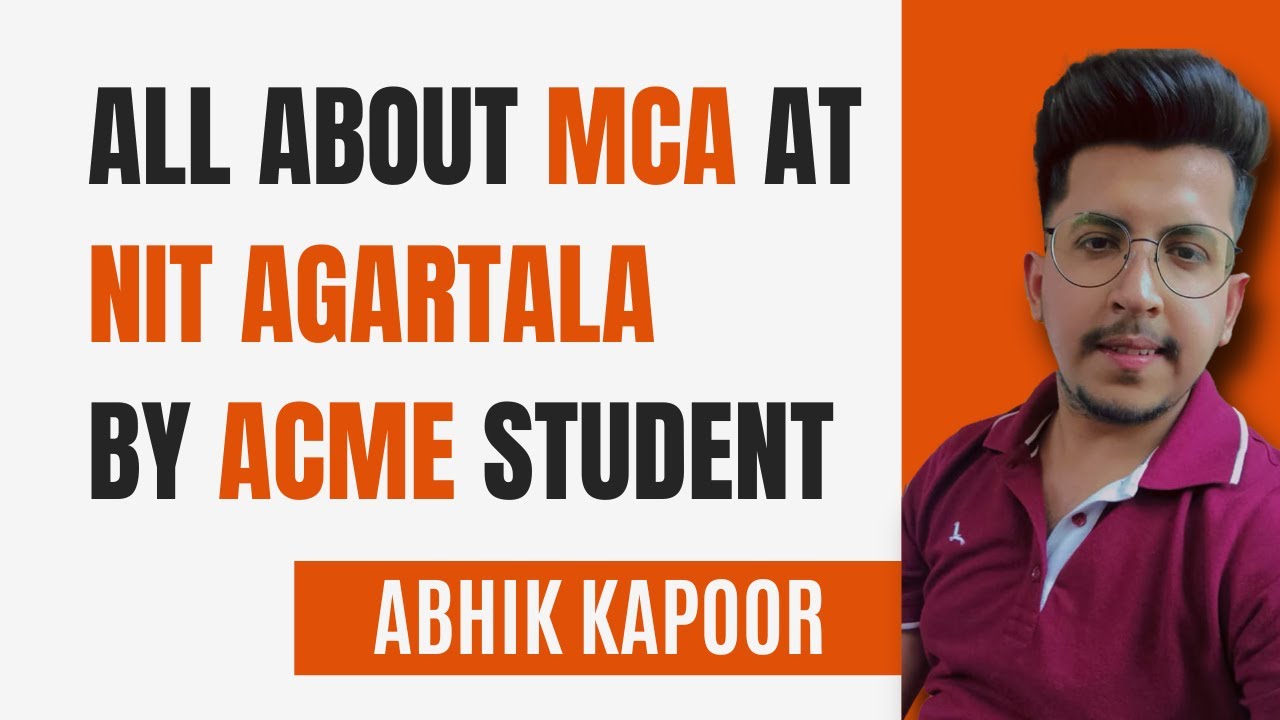ABHIK KAPOOR - NIMCET 2021 | ALL ABOUT NIT AGARTALA - CAMPUS, PLACEMENTS, AMENITIES, FEES #nimcet