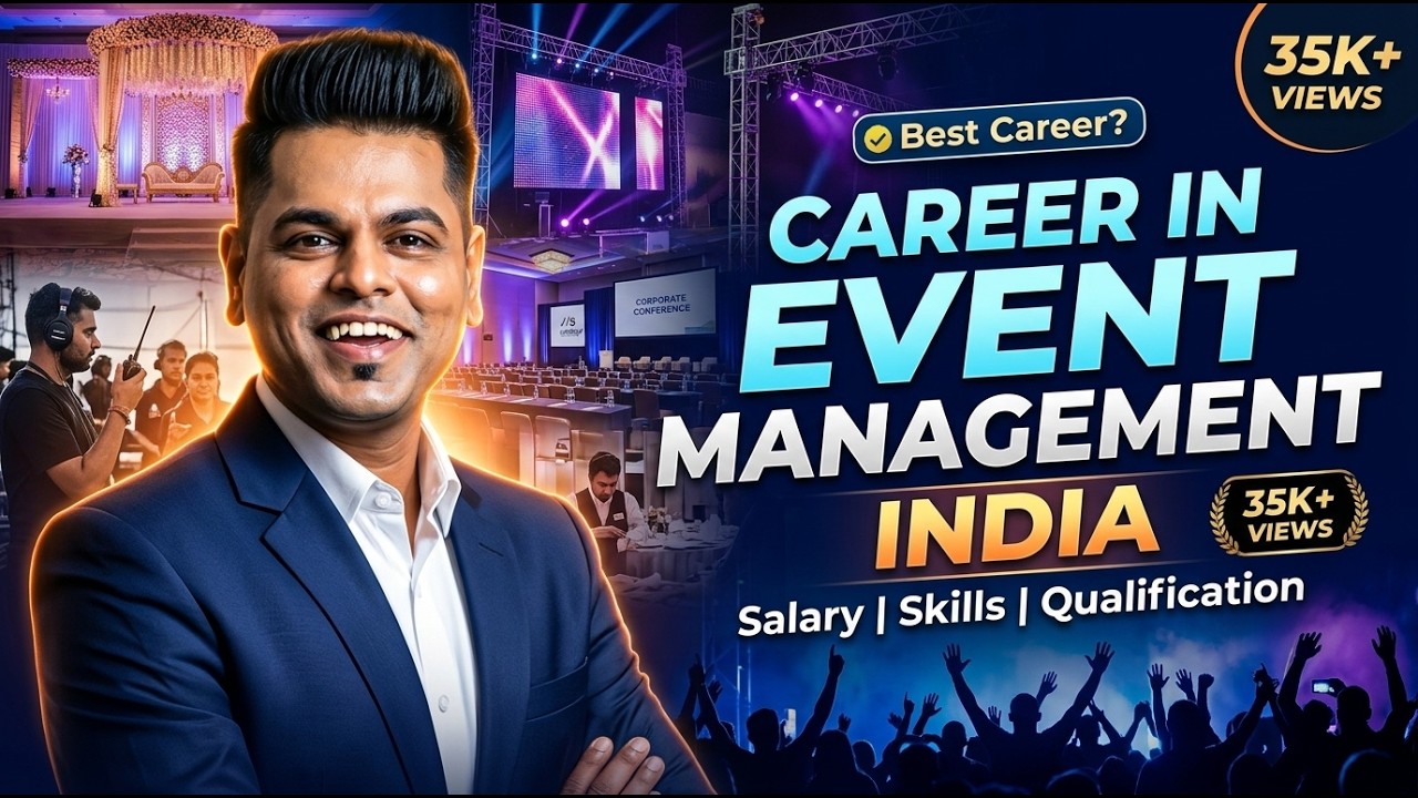 Career in event management in India | Salary | Qualification | Skill | Event Course | Events Expert