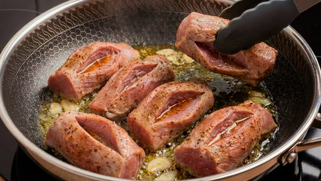 Быстро и вкусно! Этому трюку с свининой меня научил корейский повар!