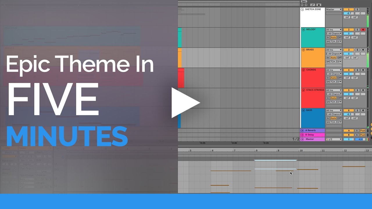 Sketching Out An Epic Theme In 5 Minutes