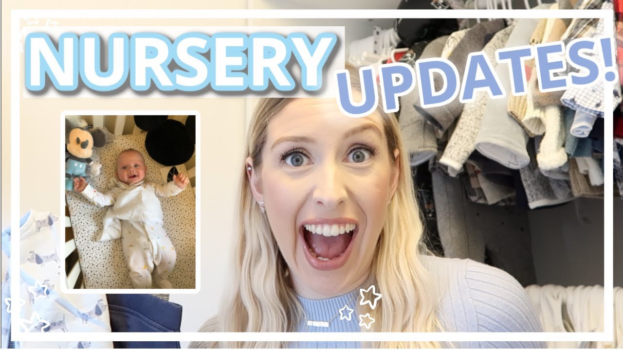 NURSERY UPDATES | FINALLY FINISHING THE NURSERY!