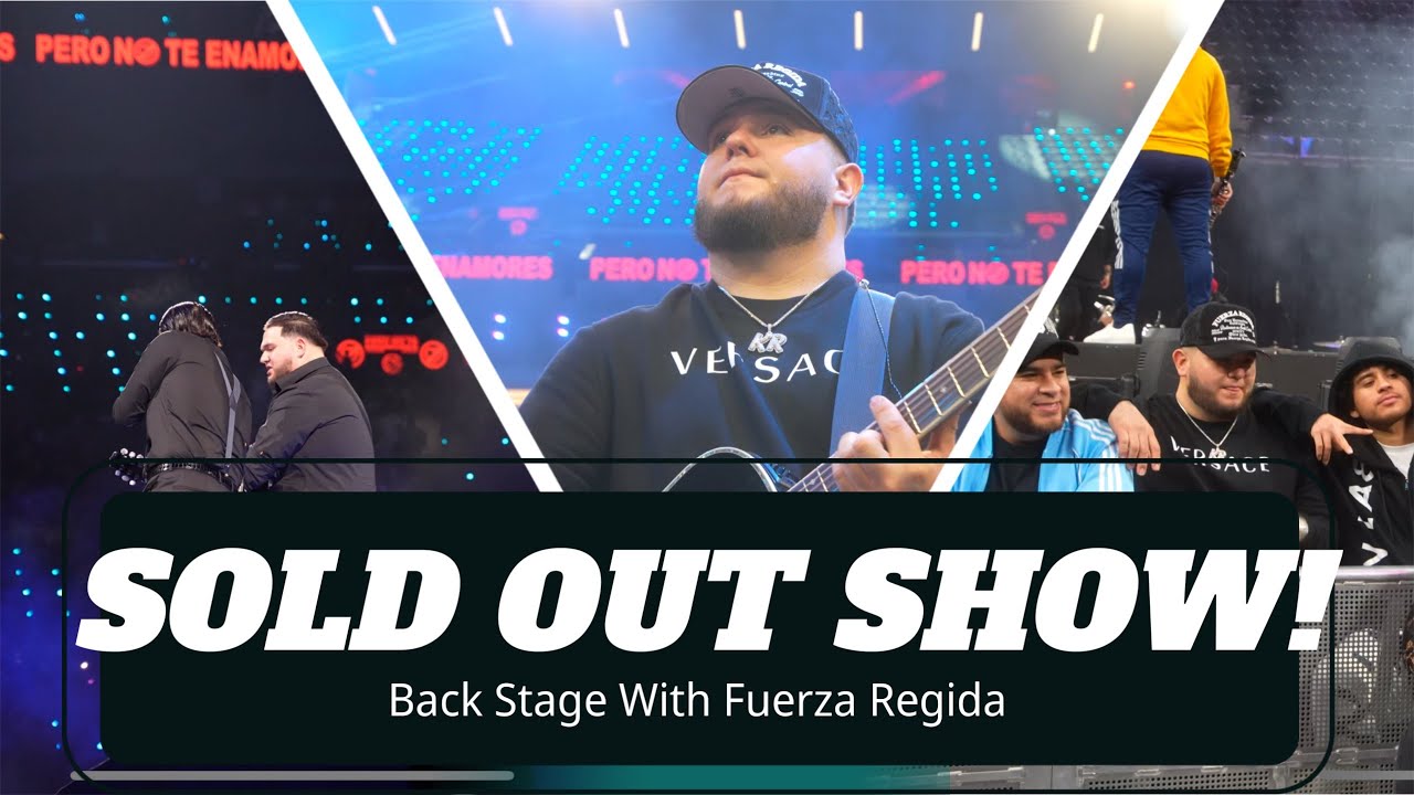 MOMENTS BEFORE A FUERZA REGIDA SOLD OUT SHOW!!(LOS ANGELES)