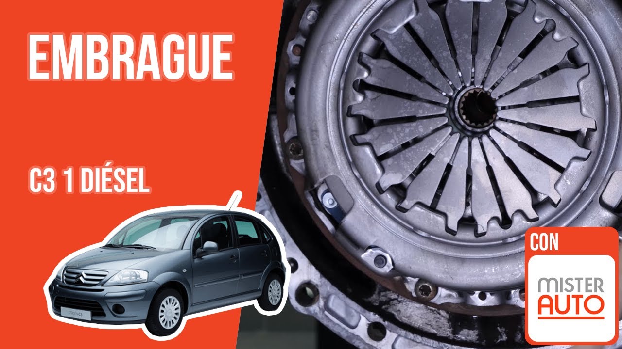 Cómo cambiar el Kit de Embrague C3 1 1.4 HDI 🚗