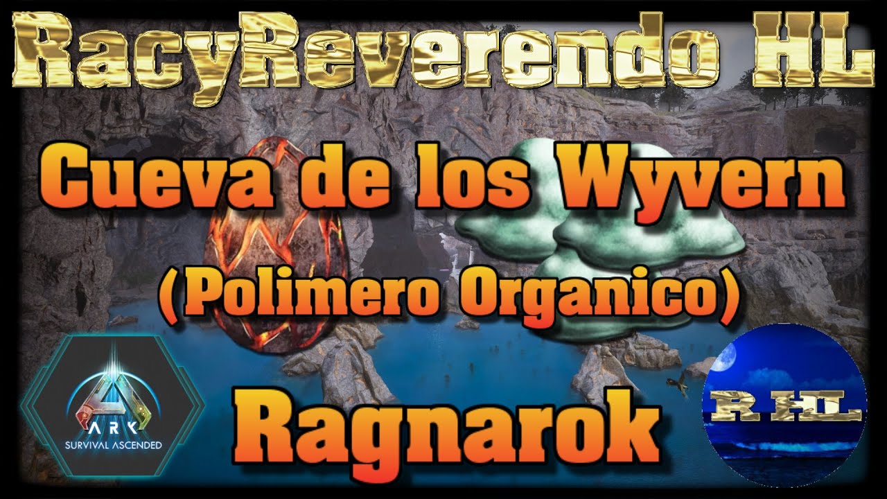 ✅Cueva de los Wyvern (Polimero Organico) Ragnarok Ark Ascended🌏