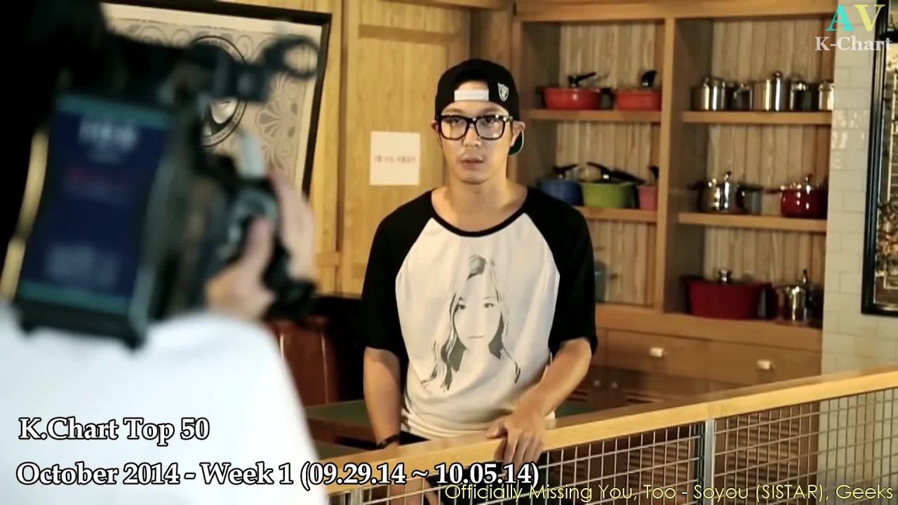 K.Chart 38 Top 50 Kpop Song ( October 2014 - Week 1 )