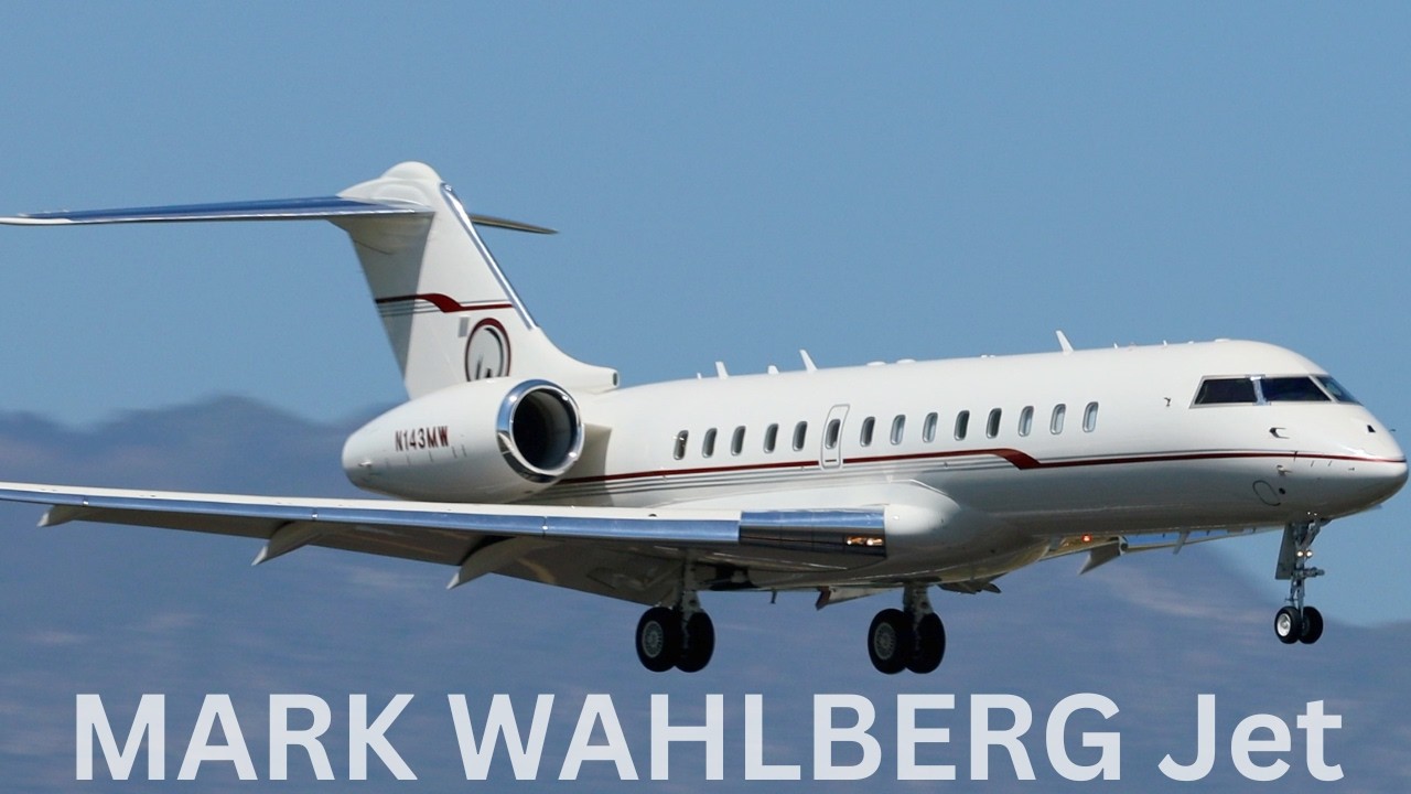 VAN NUYS AIRPORT PRIVATE JETS | Plane landing and takeoff video