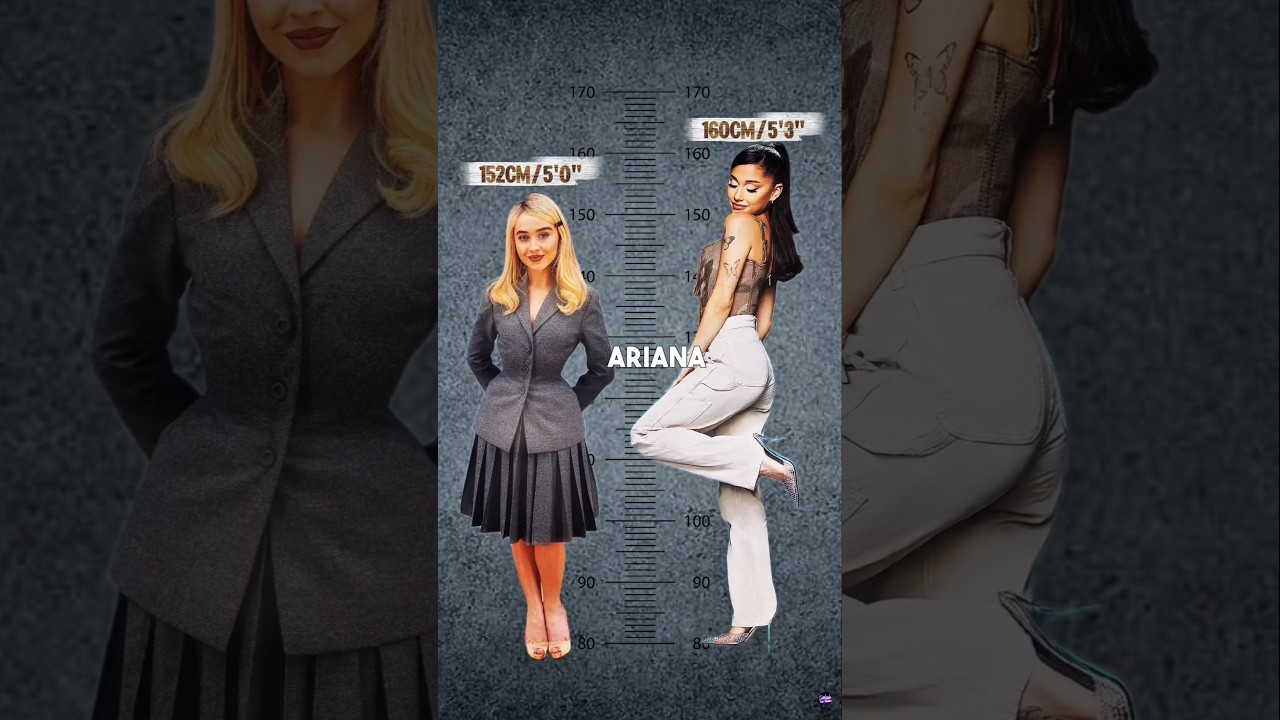 How tall Sabrina Carpenter is next to other celebrities