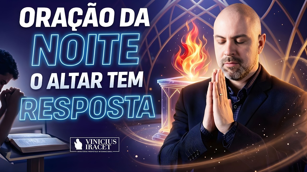 ORAÇÃO DA NOITE 16 DE MARÇO - O ALTAR TEM RESPOSTA - SALMO 40 - PROSPERIDADE, PAZ E DIREÇÃO Vinicius