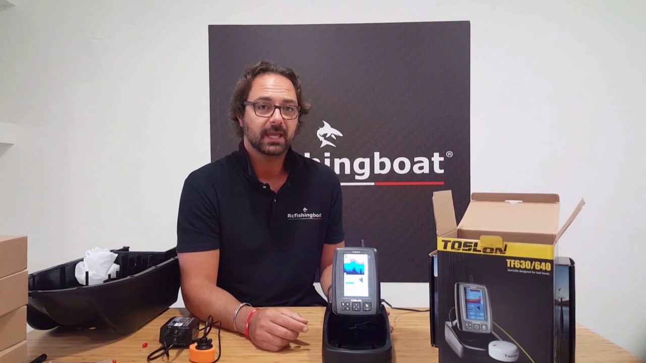 Ecoscandagli Bait boat Toslon TF500 TF640gps