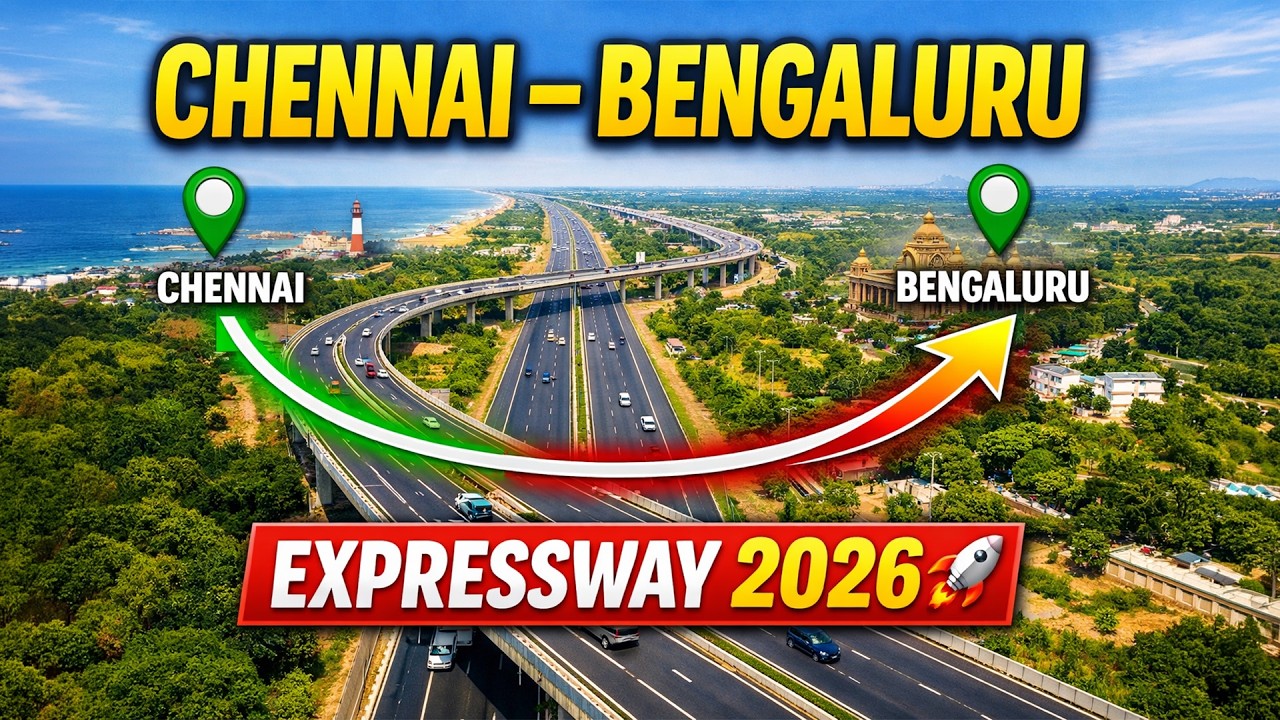 Chennai–Bengaluru Expressway 2026 – Must See!