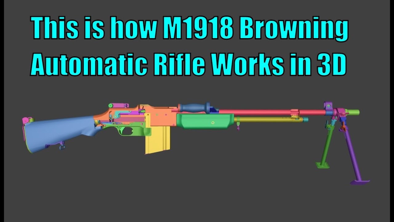 This is how M1918 Browning Automatic Rifle Works | WOG |