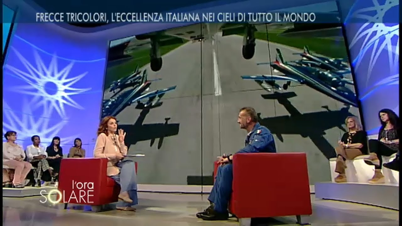 Maggiore Gaetano Farina, comandante delle Frecce Tricolori
