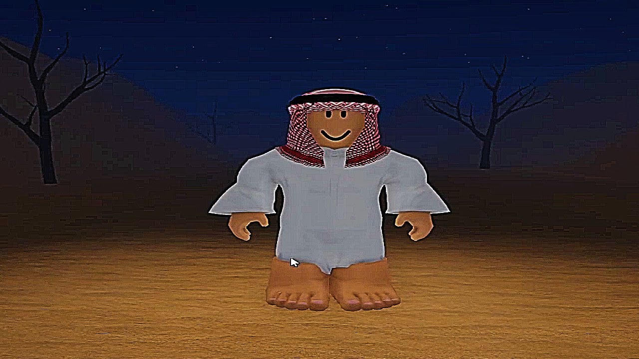 Playing TIKTOKS Arabic ROBLOX horror game.