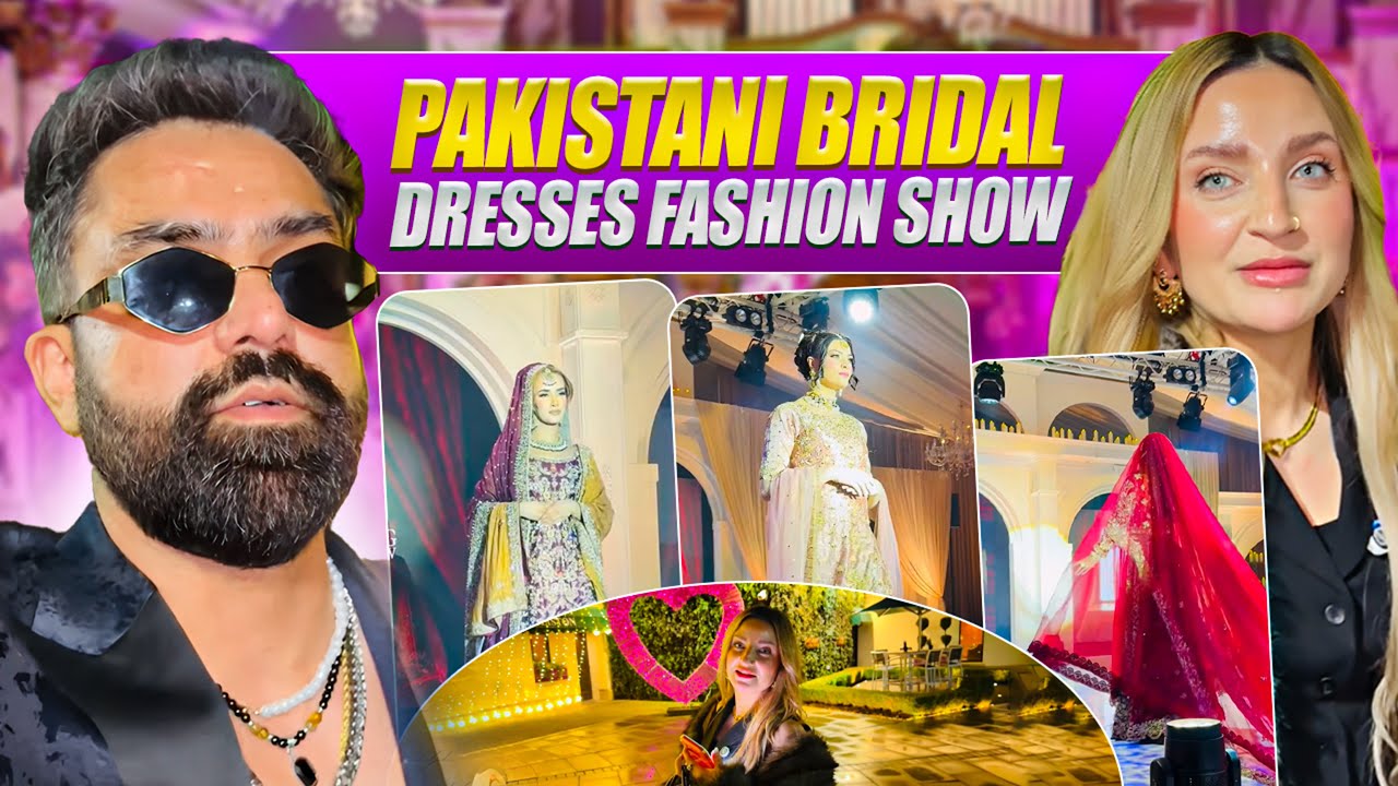 Pakistani Bridal Dresses Fashion Show | wedding outfit inspo| Glam & Date Night | First fashion Show