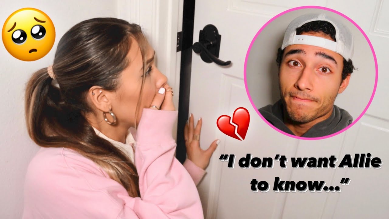 He’s asking another girl to be his valentine…😔💔 *heartbroken*